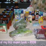 One of my first coupon hauls - 2008