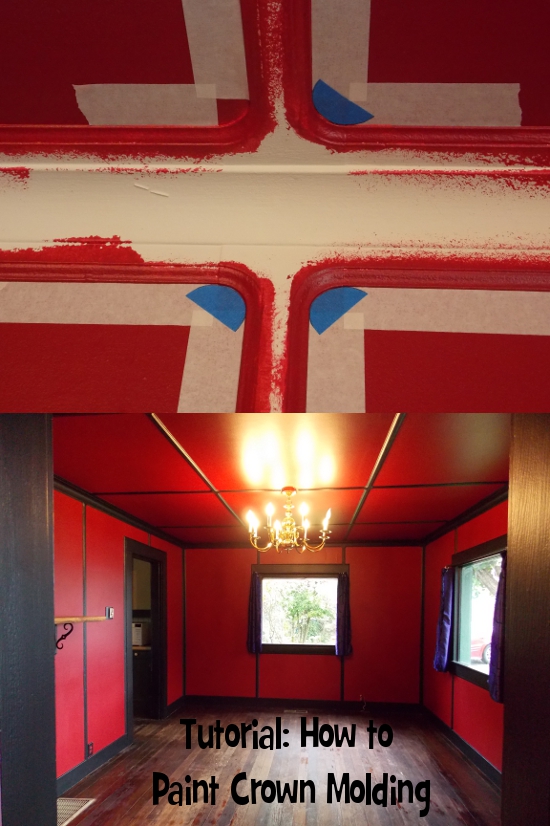 How to Paint Crown Molding