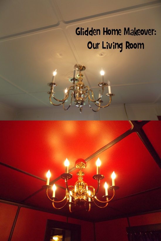 Glidden Home Makeover: Our Living Room
