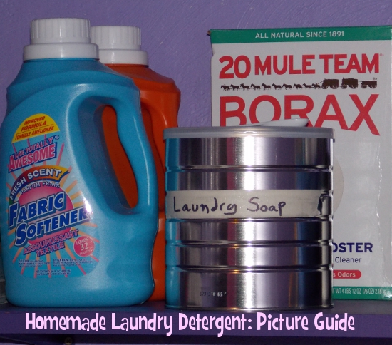 Homemade Laundry Detergent: Picture Guide