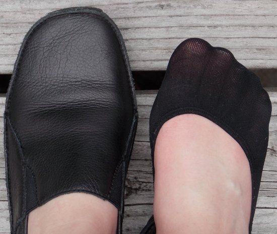 Super Ultra Low Cut Foot Covers in Black