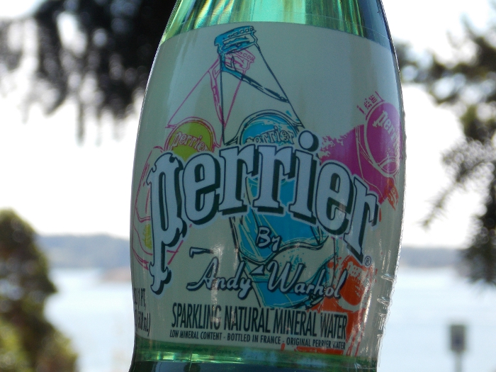 Perrier Warhol Print Bottle