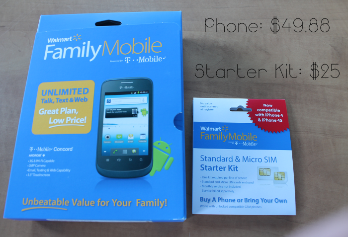 Concord smartphone & starter kit #FamilyMobileSaves #shop