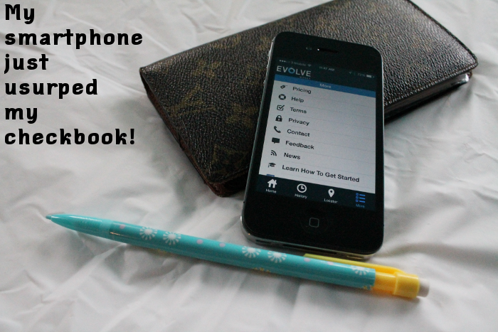 Smartphone vs. checkbook