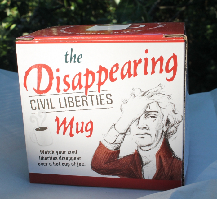 Disappearing Civil Liberties Mug