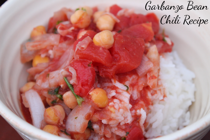 Garbanzo Bean Chili Recipe