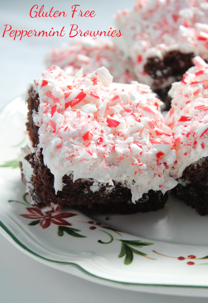 Gluten Free Peppermint Brownies Gluten Free Peppermint Brownies