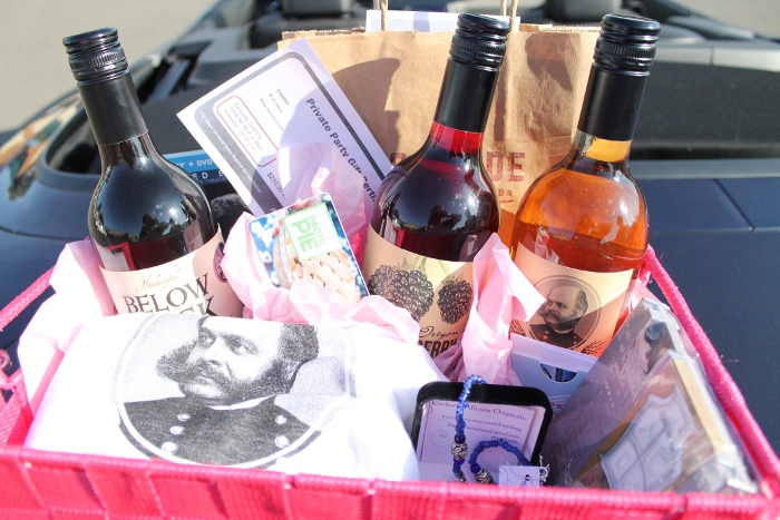 Raffle gift basket