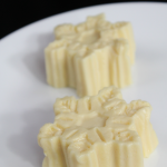 White Chocolate Bourbon Vanilla Snowflake Fudge