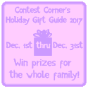 Win EVERY Item in Contest Corner’s Holiday Gift Guide! Massive Giveaway Ends 12/31/17