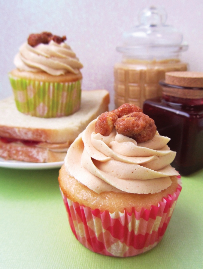 PB&J Cupcake