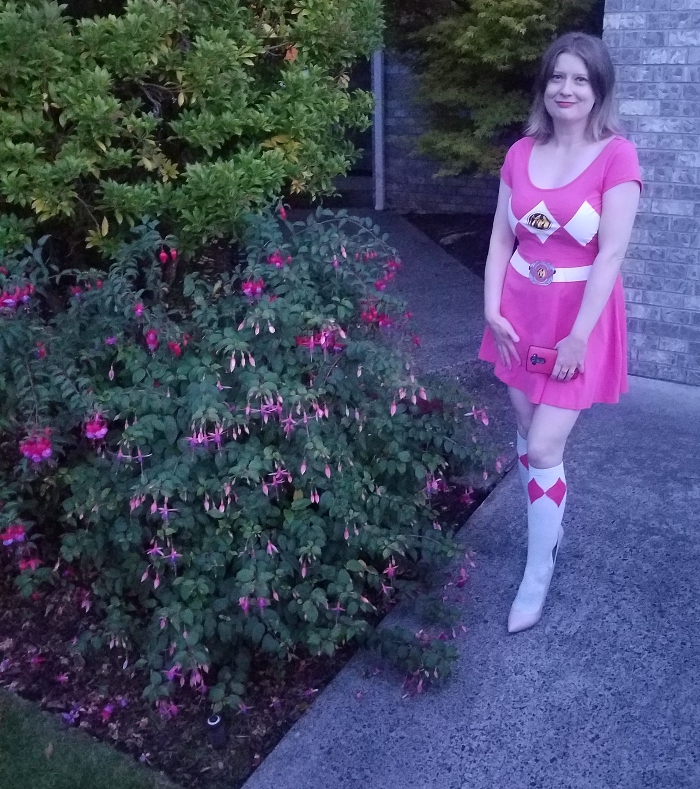 Pink Ranger, Pink Flowers, Pink Phone!