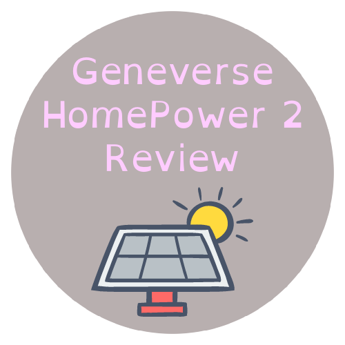 Geneverse HomePower 2 Series Solar Generator Review