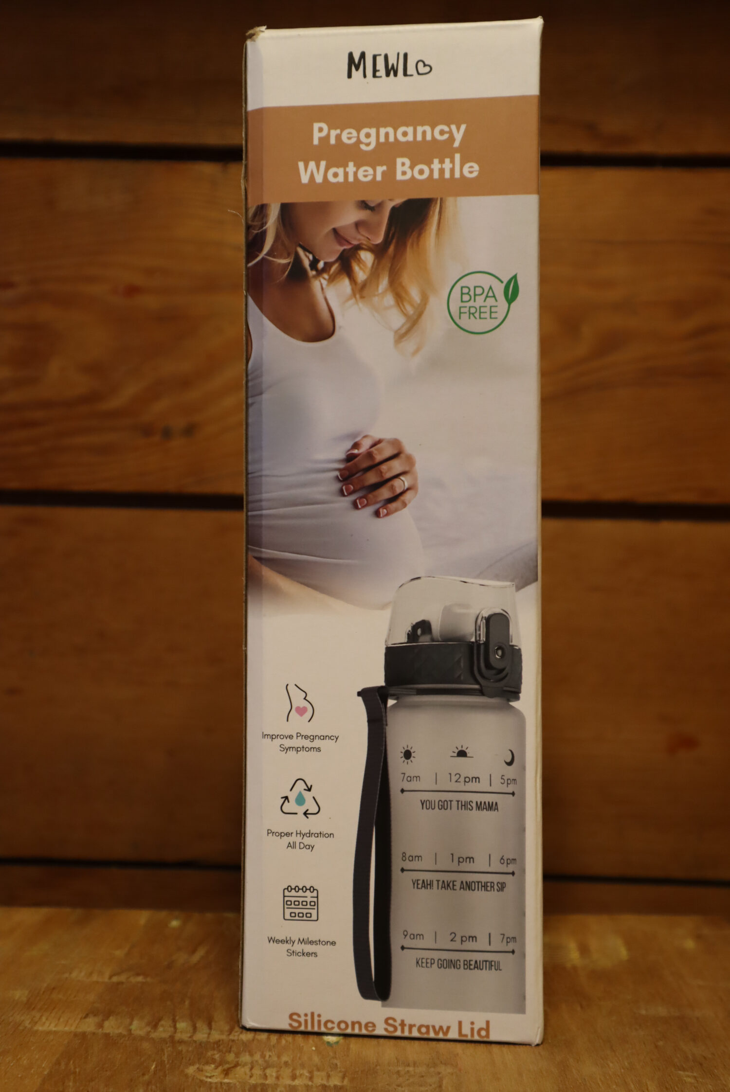 Mewl Pregnancy Water Bottle