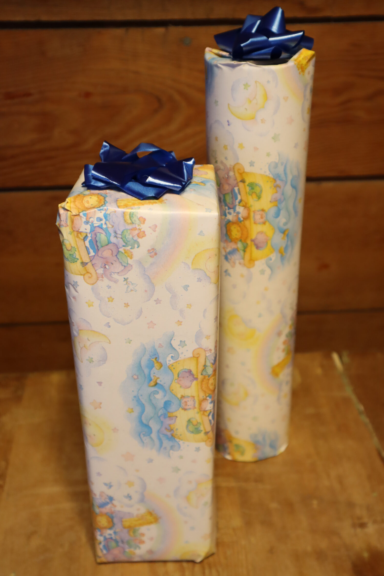 Wrapped Baby Shower Gifts
