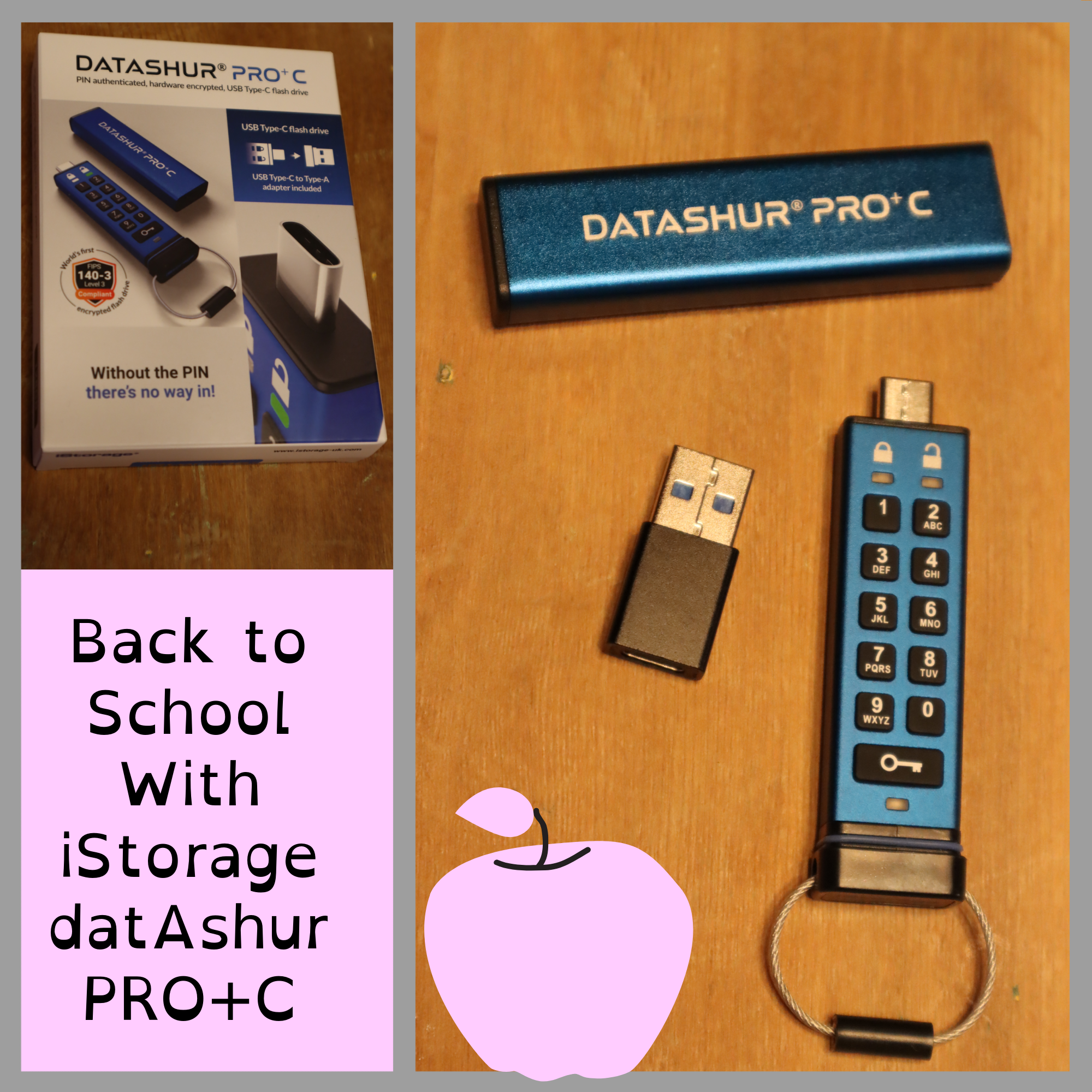 Back-to-School With iStorage datAshur PRO+C: Review