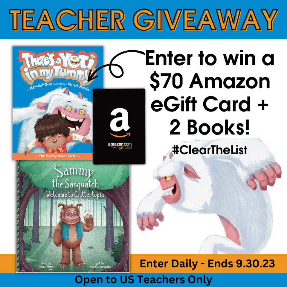 Teacher Giveaway Prizes!
