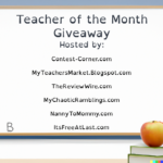 Teacher of the Month Giveaway