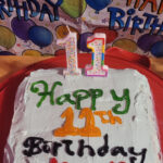 11th Birthday Cake