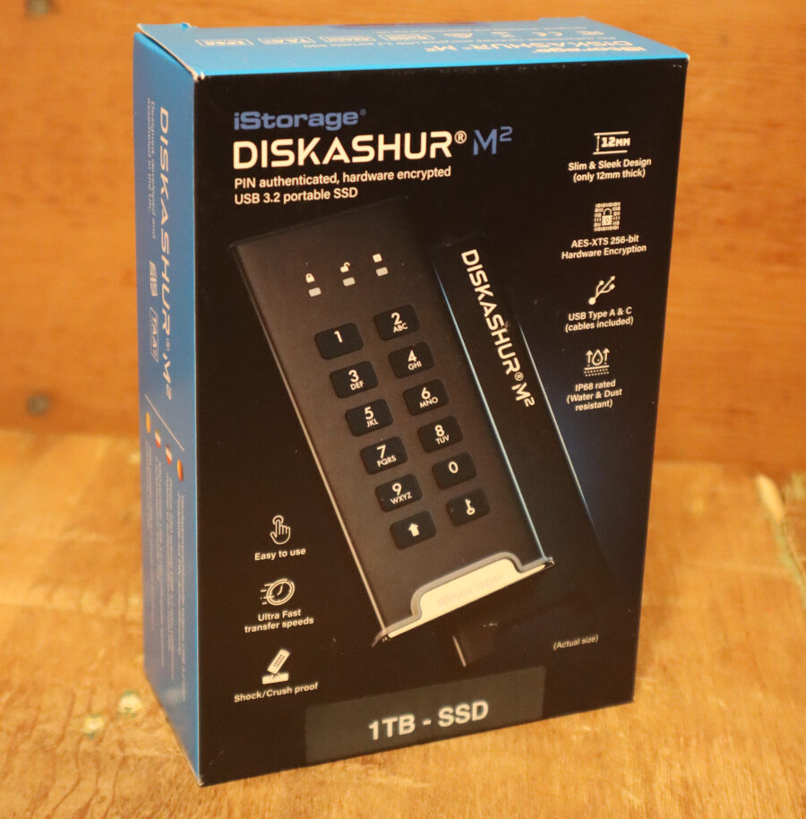 iStorage diskAshur M2 in Box