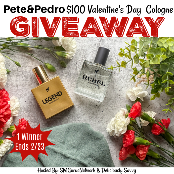 Pete & Pedro Cologne Giveaway – Ends 02/23/2024