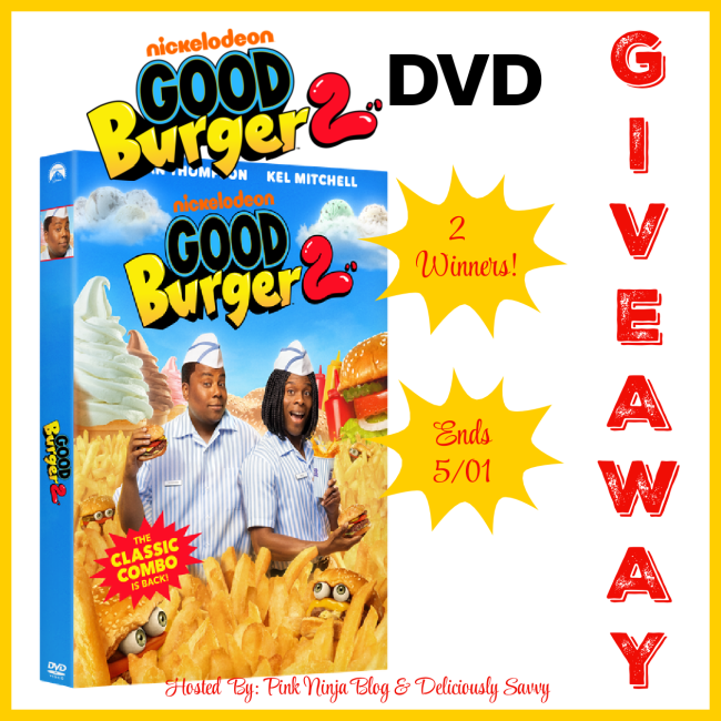 Good Burger 2 DVD Giveaway – 2 Winners – Ends 05/01/2024