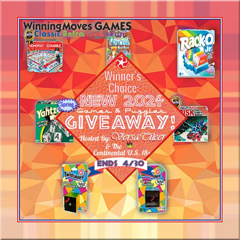 Winner’s Choice Giveaway From Winning Moves Games, up to $40 ARV – Ends 04/30/2024