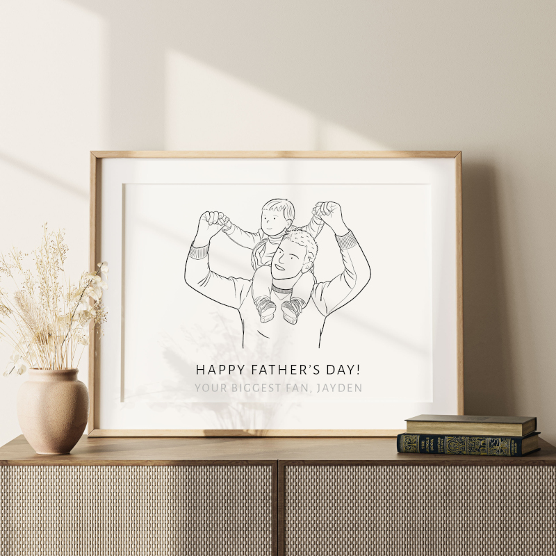 Custom Father's Day Portraits