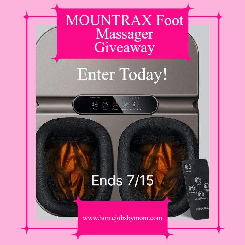Mountrax Foot Massager Giveaway – Ends 07/15/24