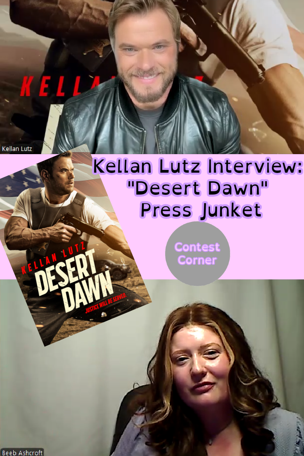 Kellan Lutz Talks “Desert Dawn”
