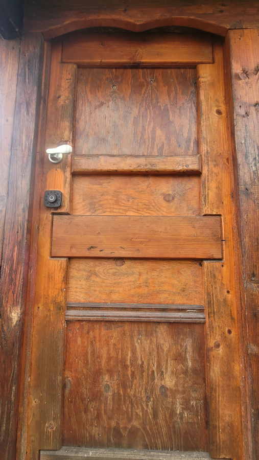 The finished door The finished door